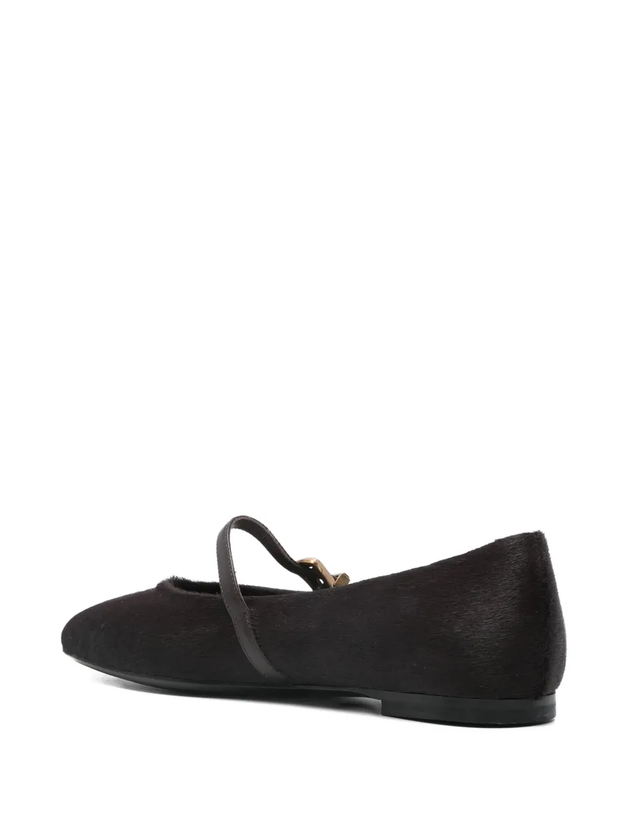 buckle-detail ballet flats 6