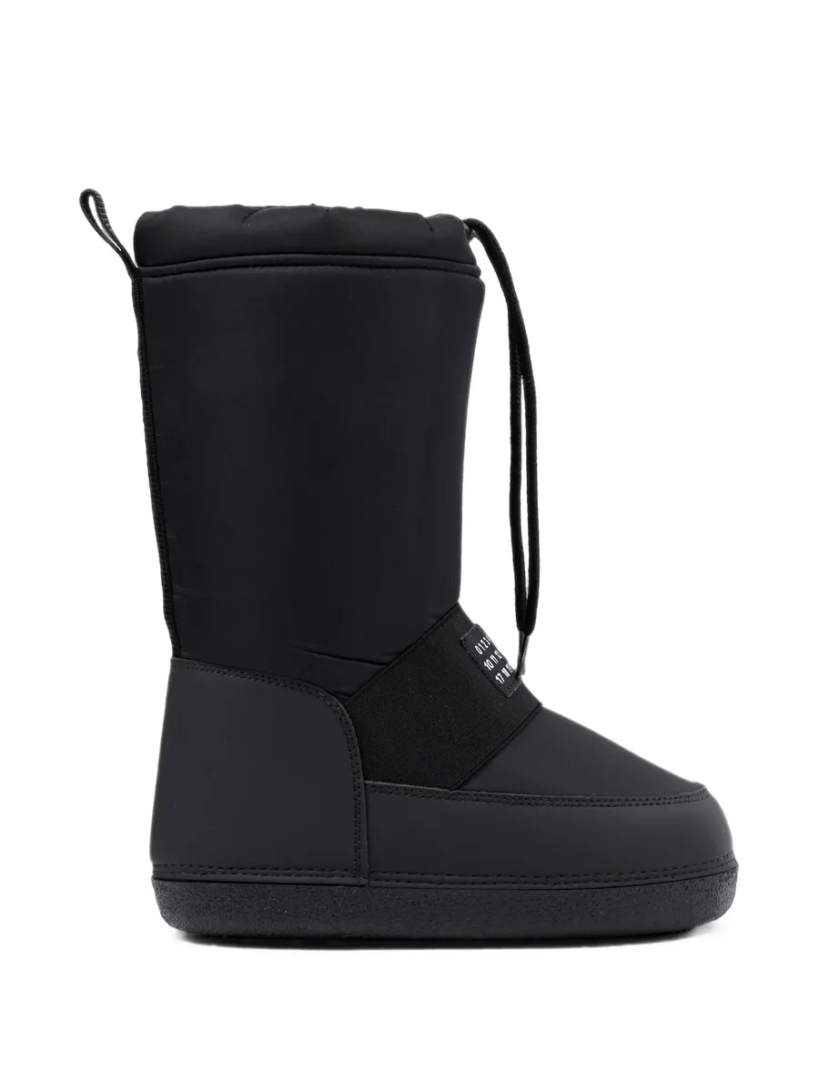 logo-patch drawstring snow boots 2