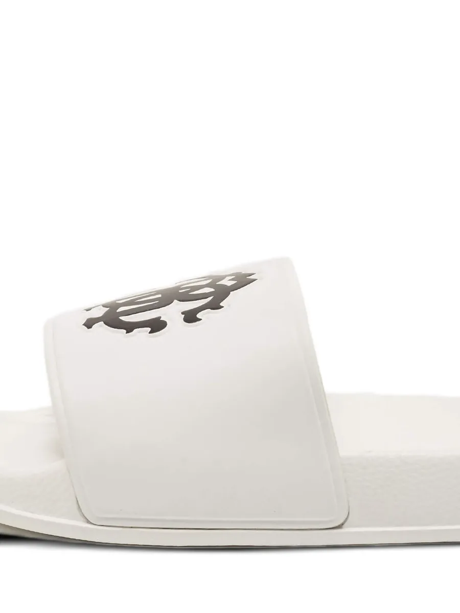 pre-owned logo-print slides 3