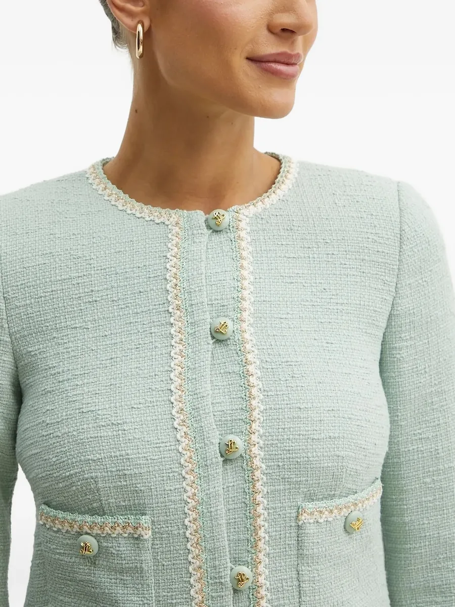 tweed embellished jacket 6
