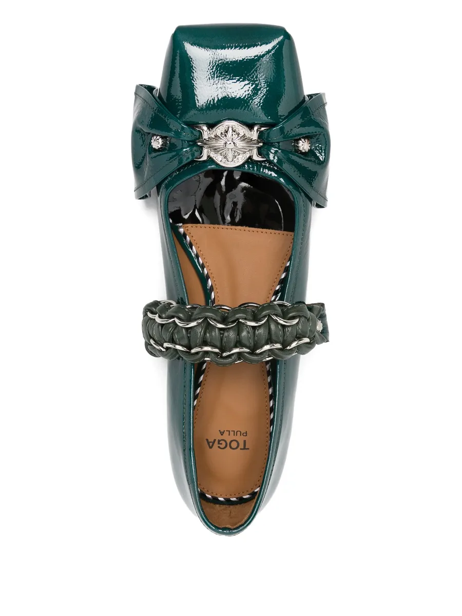 bow-embellished ballet flats 7