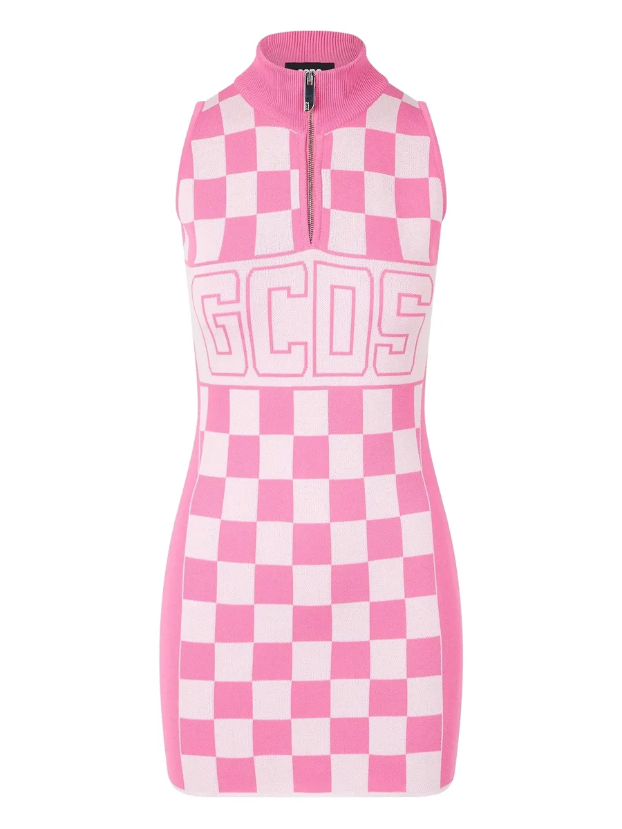 logo-print minidress 2