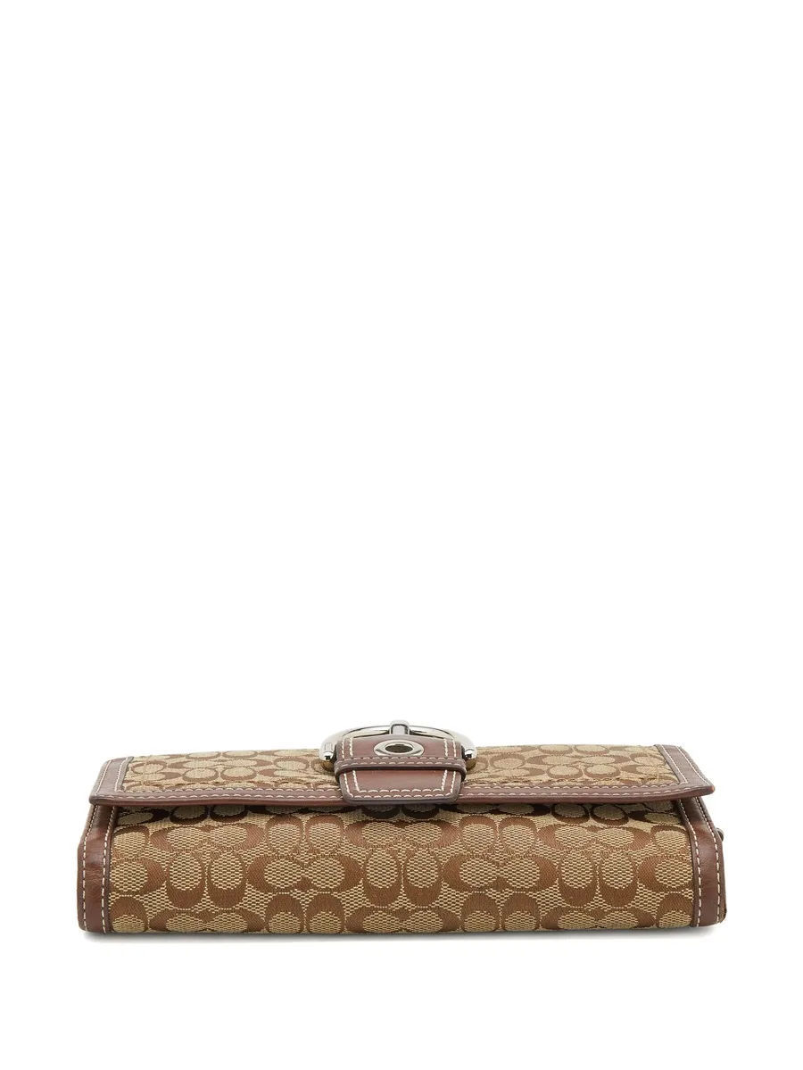 кошелек pre-owned с пряжкой 6