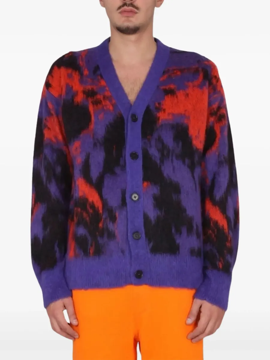 V-neck cardigan 1