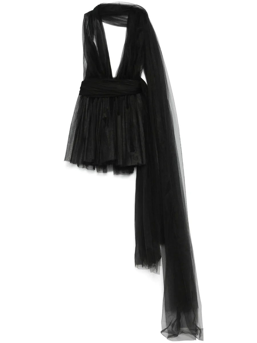 x Lia Aram tulle dress 1
