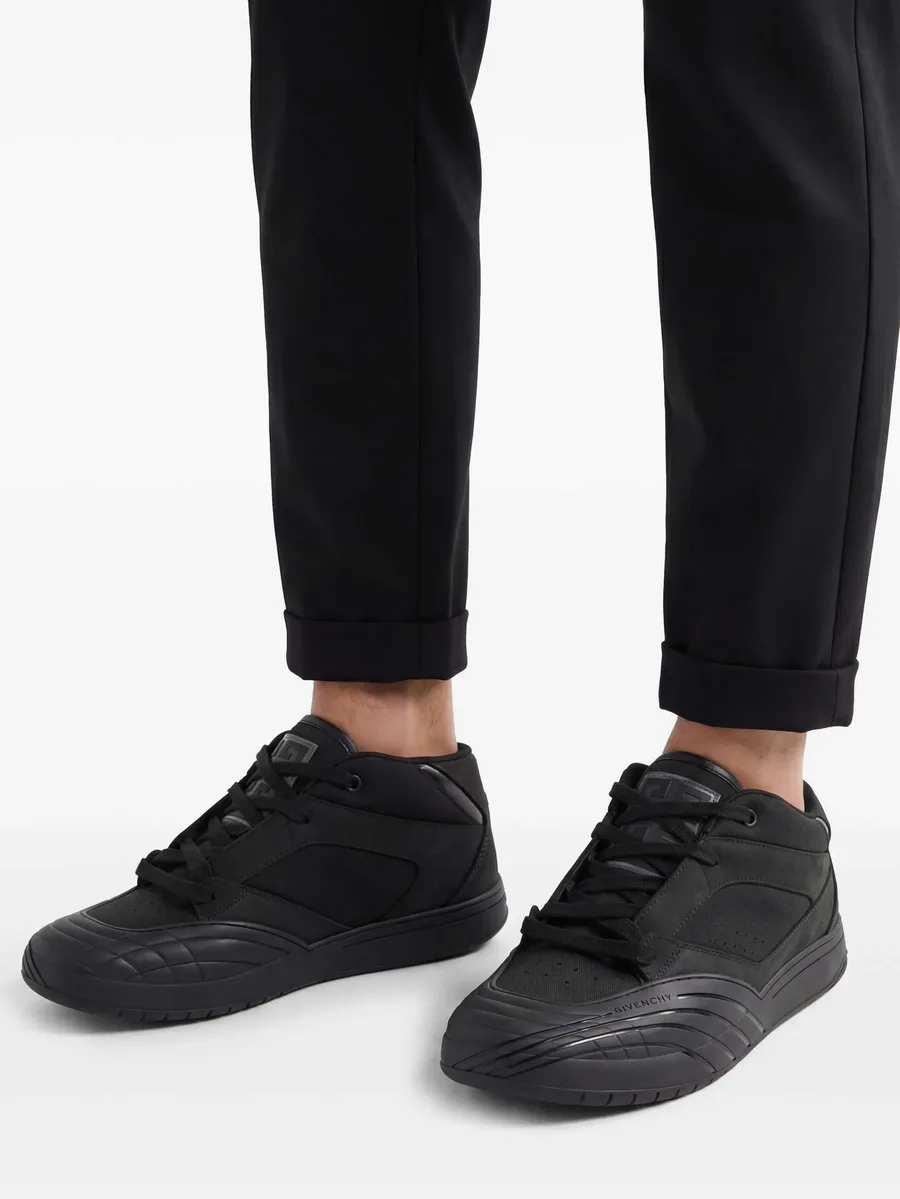 4G-appliqué tonal sneakers 4
