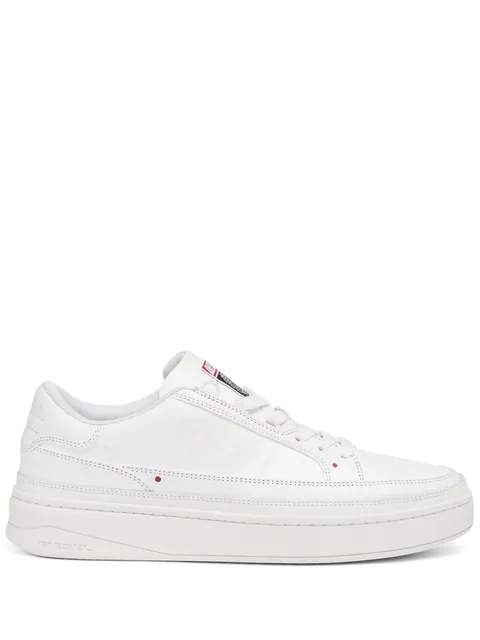 logo-patch low-top sneakers