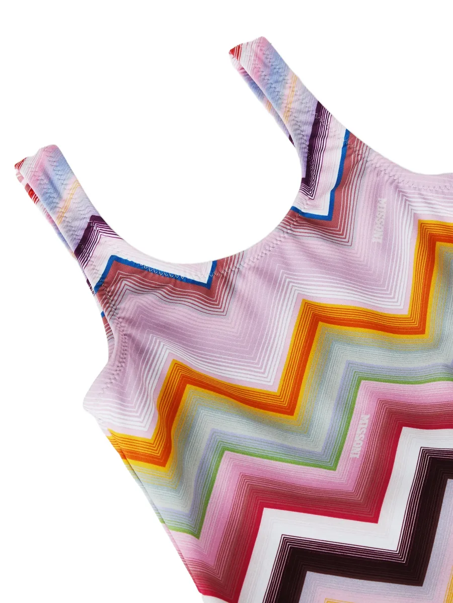 zigzag-pattern swimsuit 3