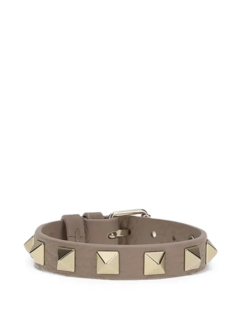 кожаный браслет Rockstud