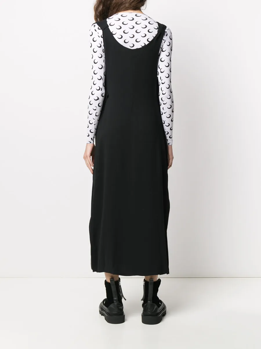 платье миди с V-образным вырезом 7