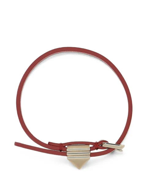 кожаный браслет Rockstud