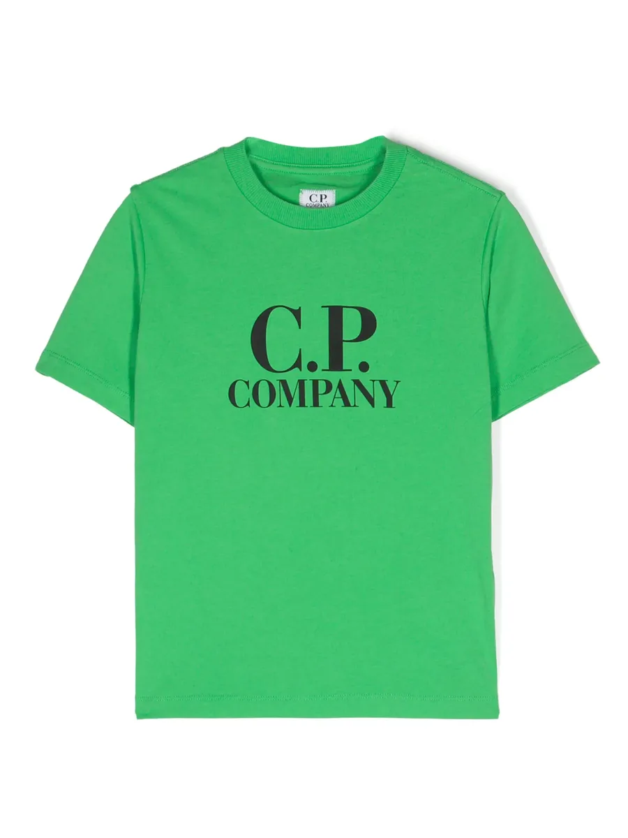 logo-print cotton T-shirt 1