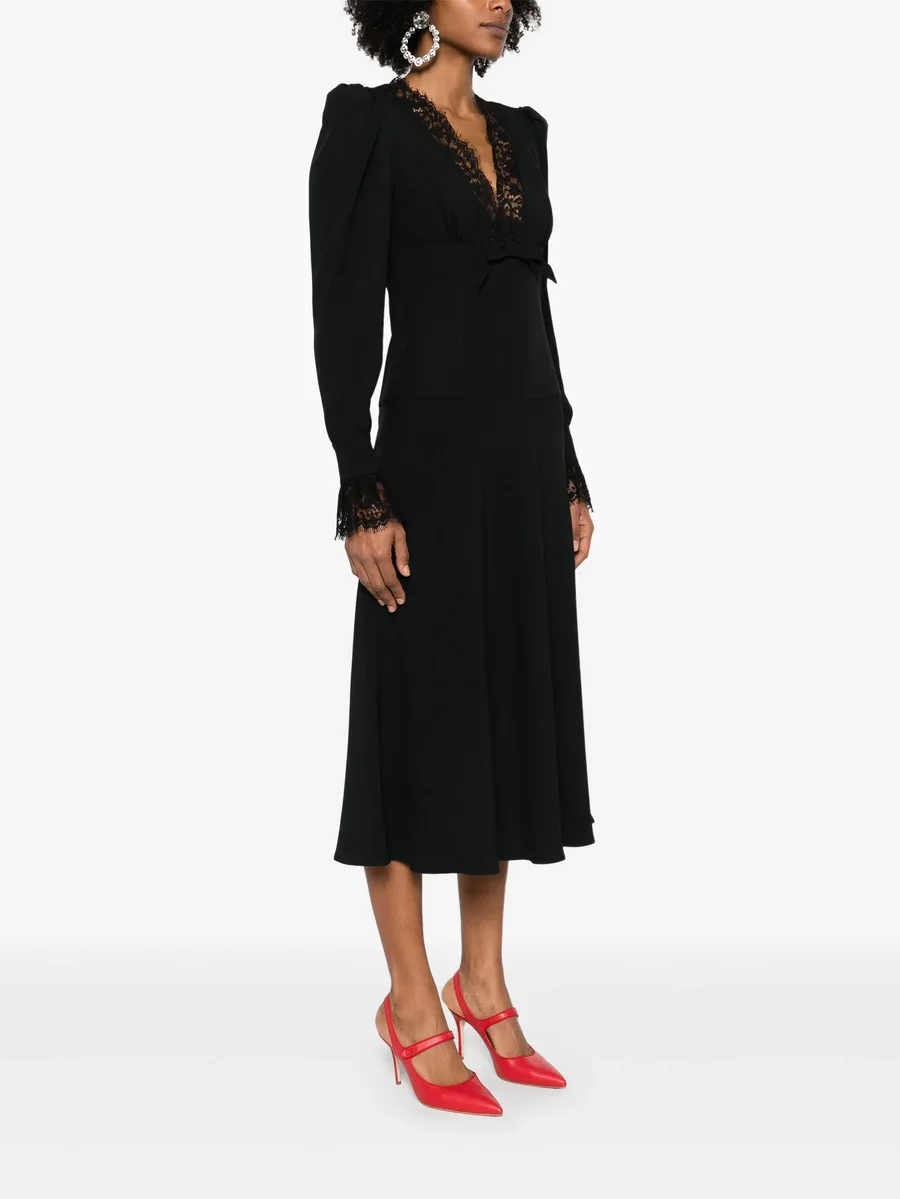 V-neck midi dress 5