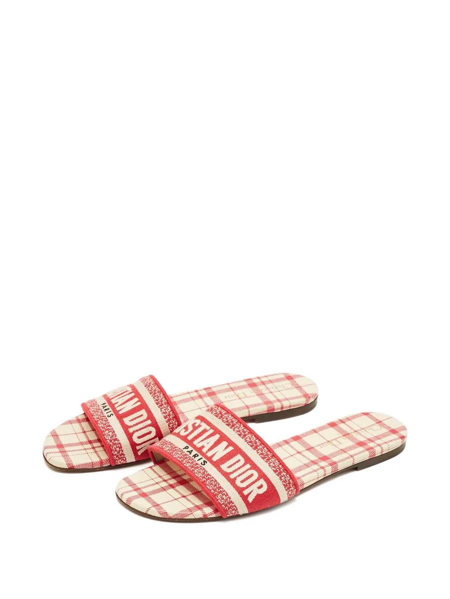 canvas embroidered slides 4