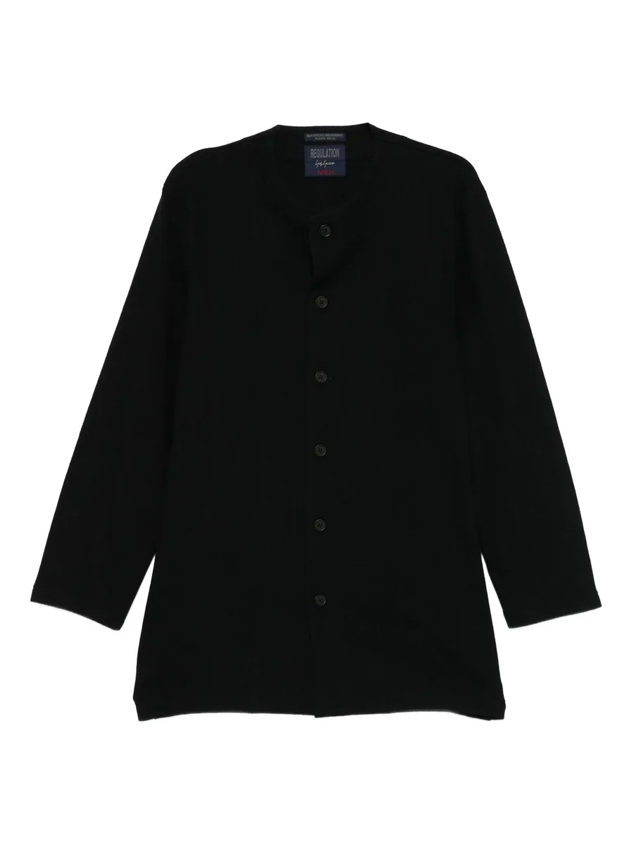 buttoned-up cardigan 1