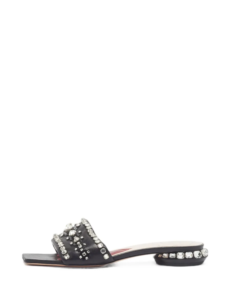 Disco crystal-embellished sandals 2