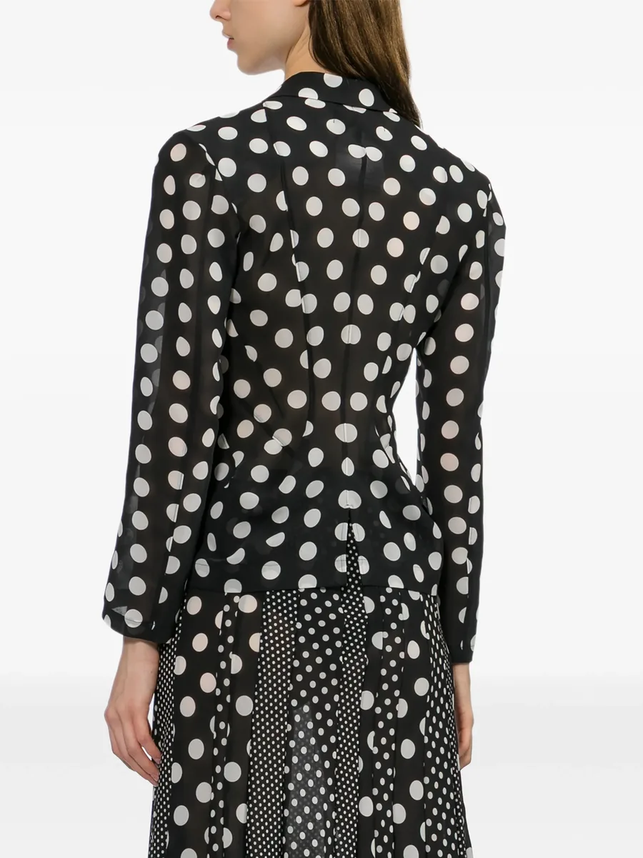 polka dot blouse 7