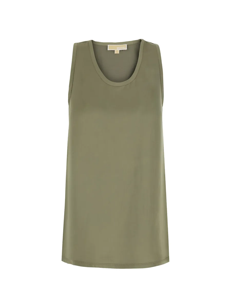 satin tank top 1