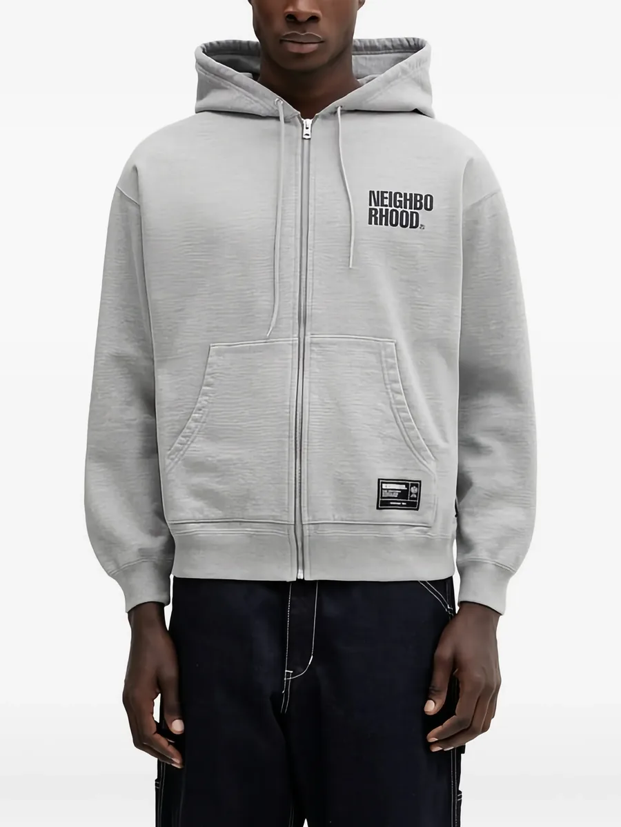 zip hooded sweatshirt 1
