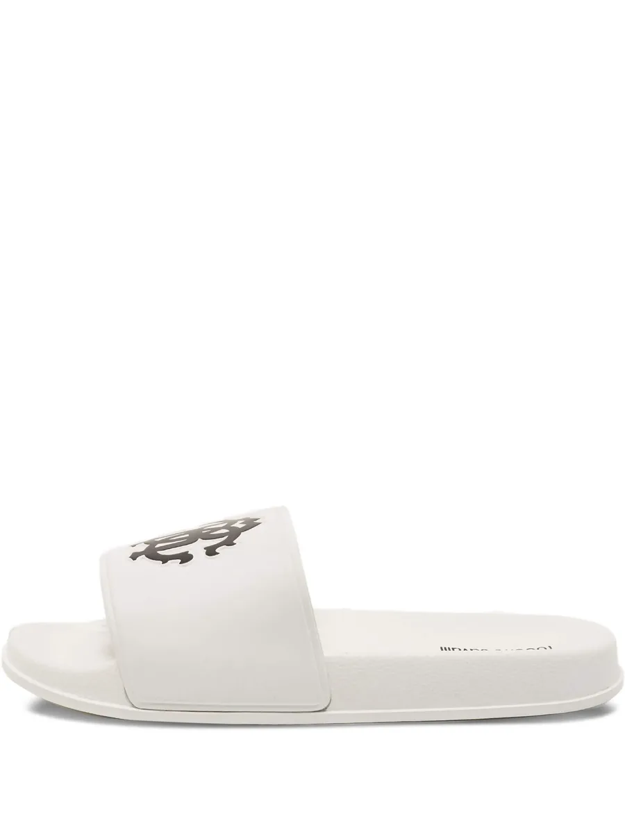 pre-owned logo-print slides 1
