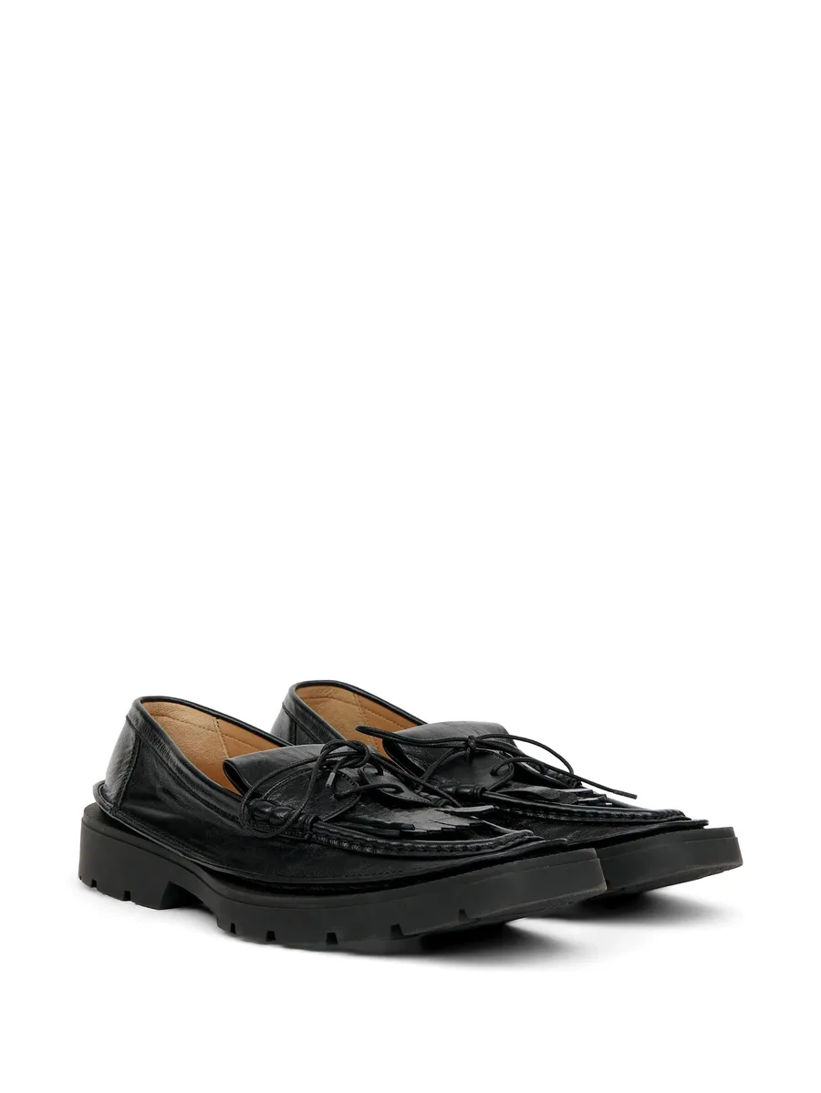 fringed leather loafers 4