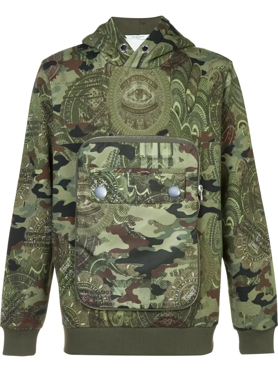 camouflage hooded sweatshirt 1