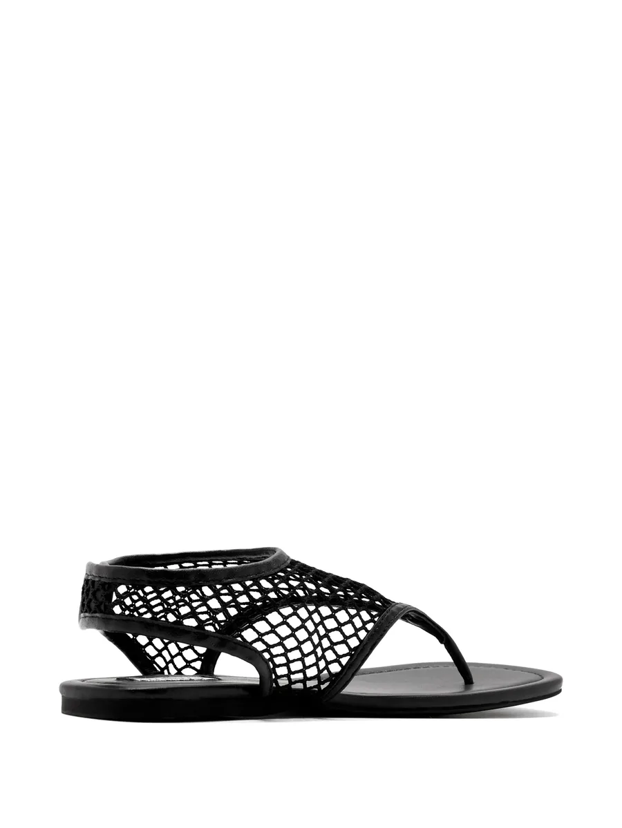 Nika fishnet strap sandals 3