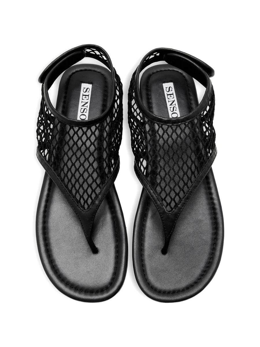 Nika fishnet strap sandals 6