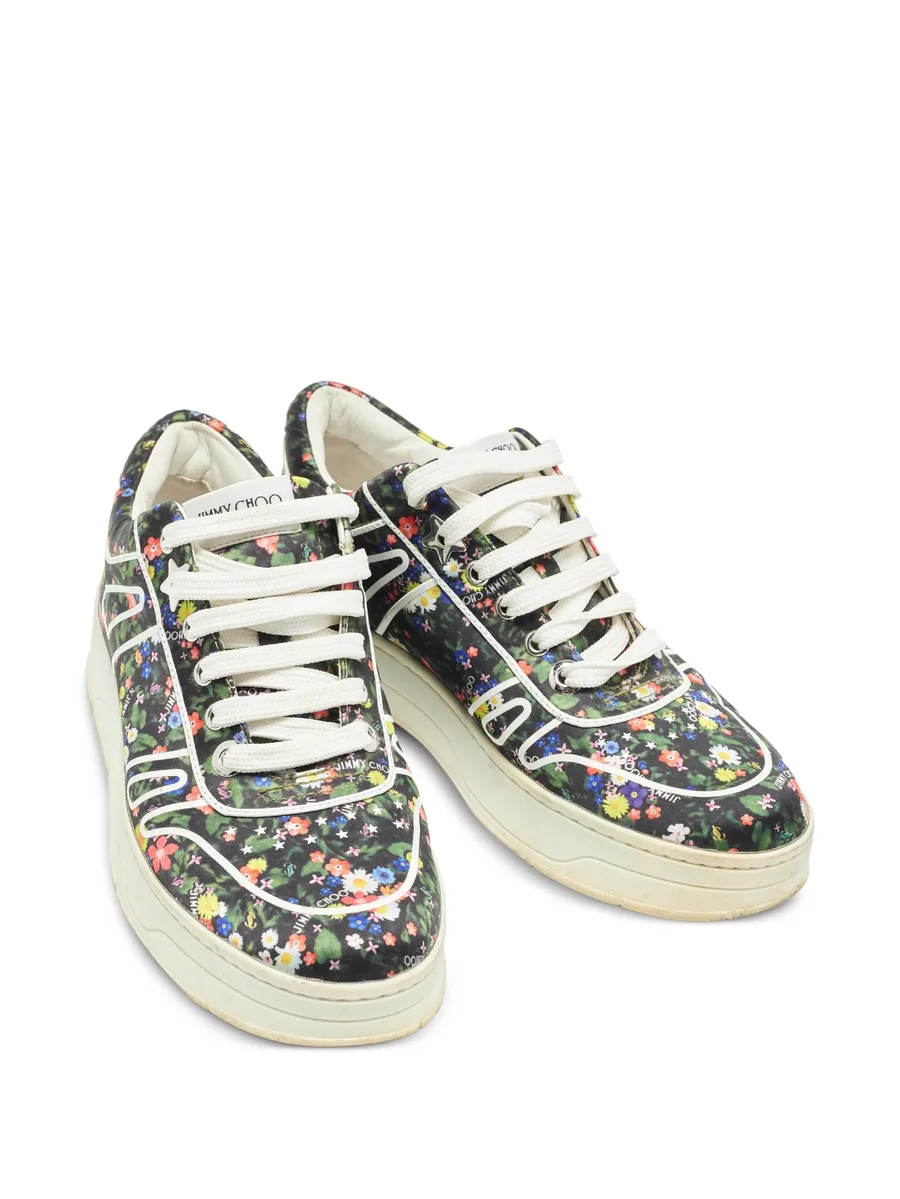 Hawaii/F floral-print sneakers 3