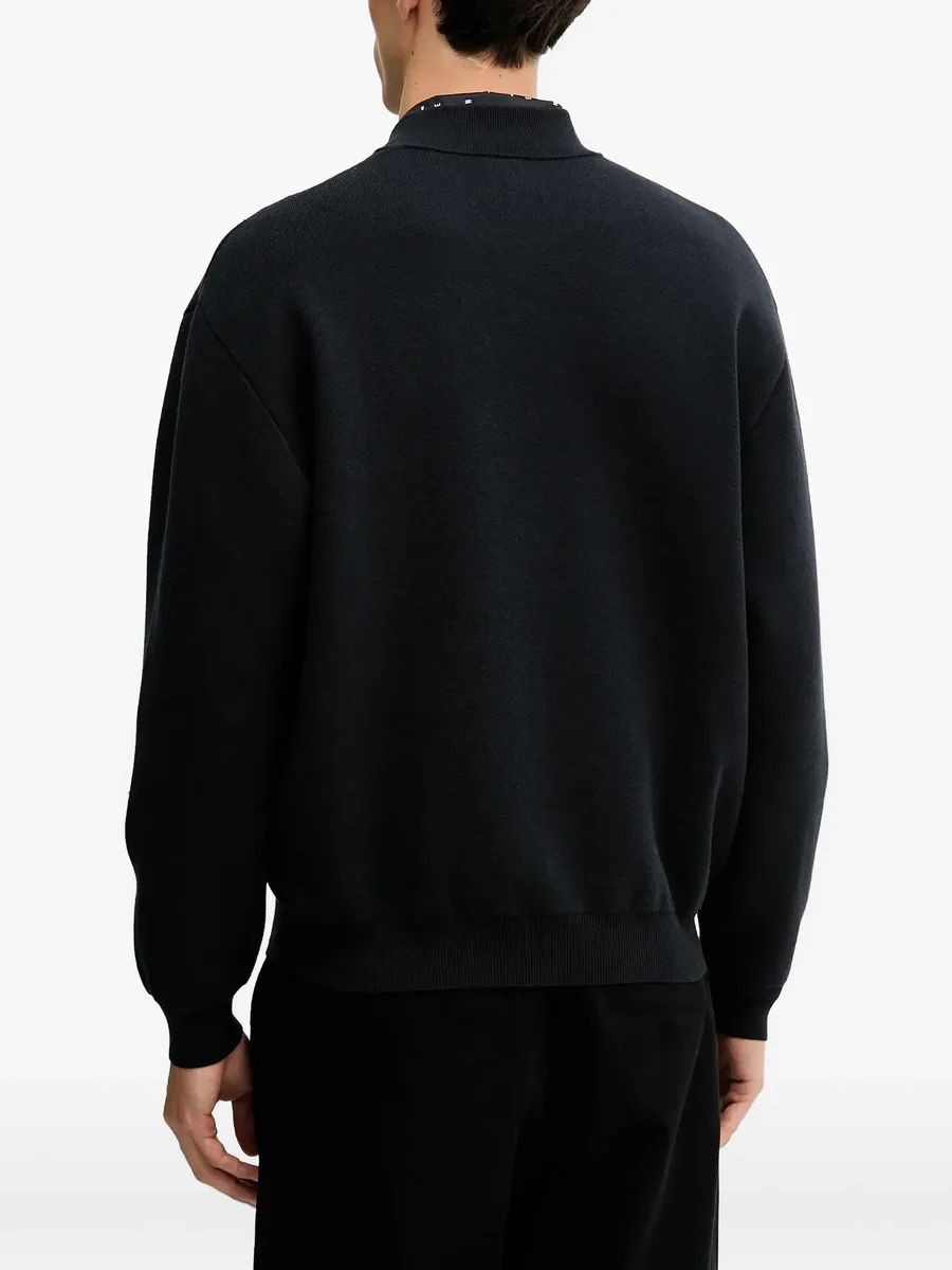 zip-fastening cardigan 5