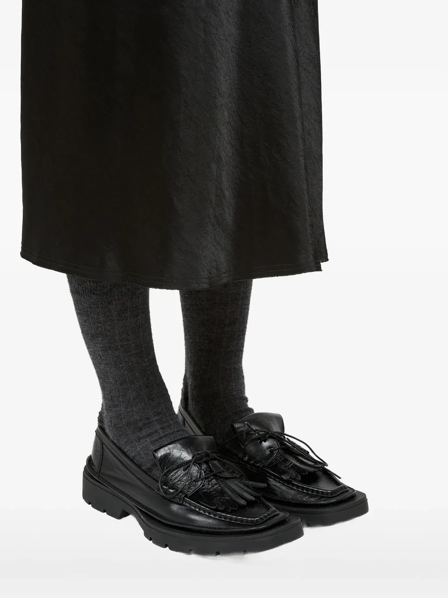 fringed leather loafers 14