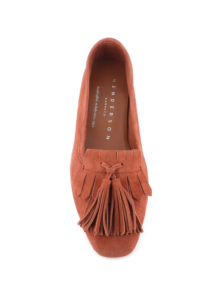 tassel-detail suede loafers 6