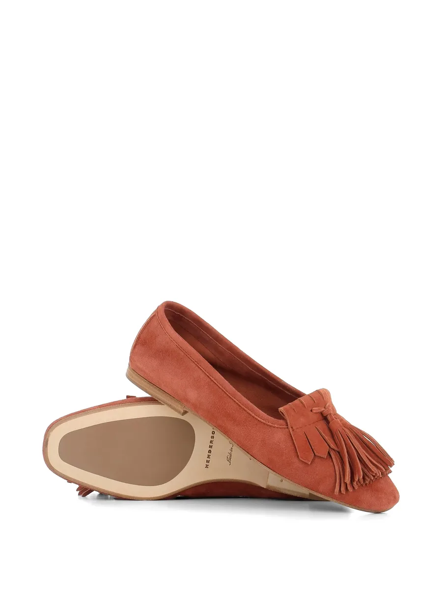 tassel-detail suede loafers 9