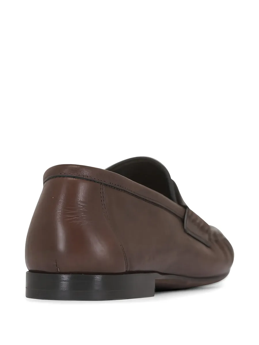 monili-embellished leather loafers 5