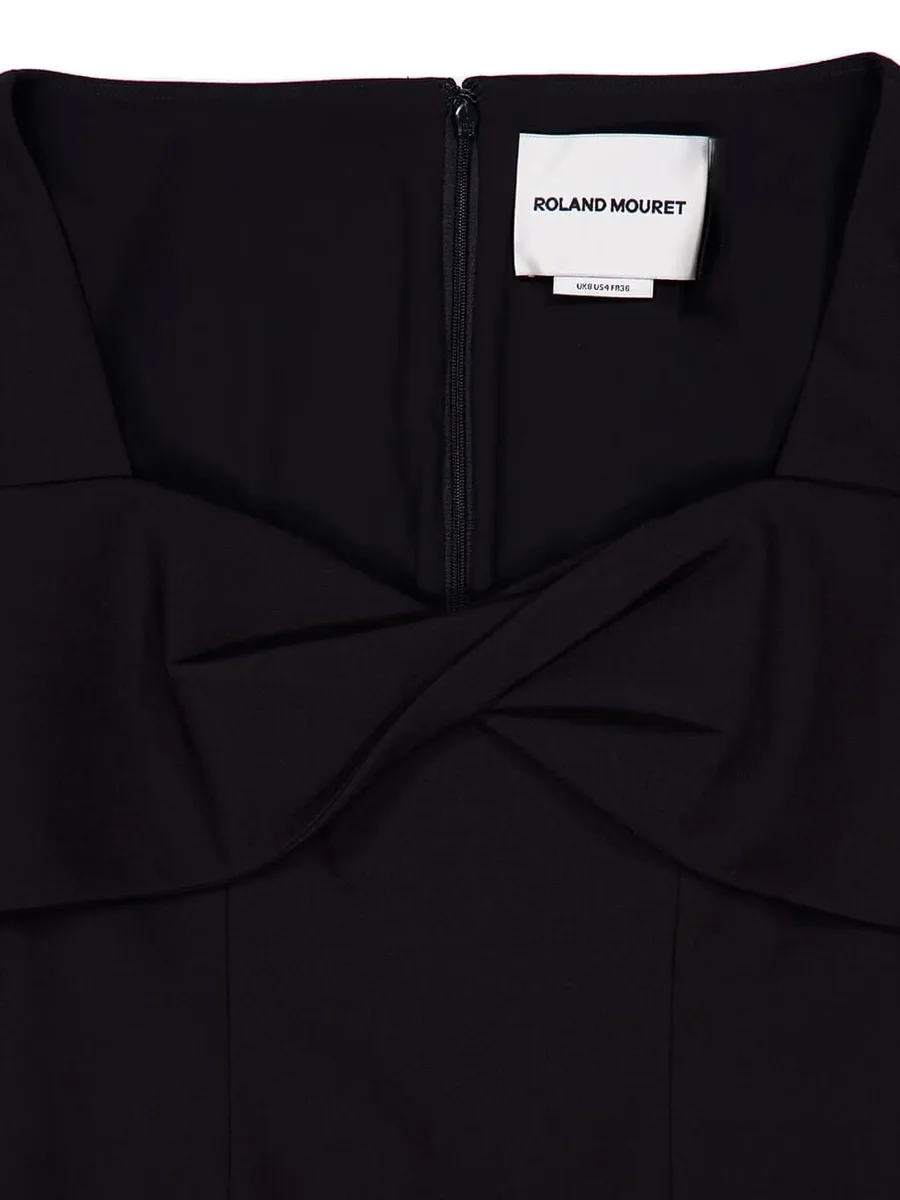twist-detail long-sleeve dress 6