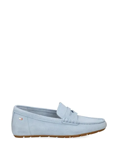 penny leather loafers