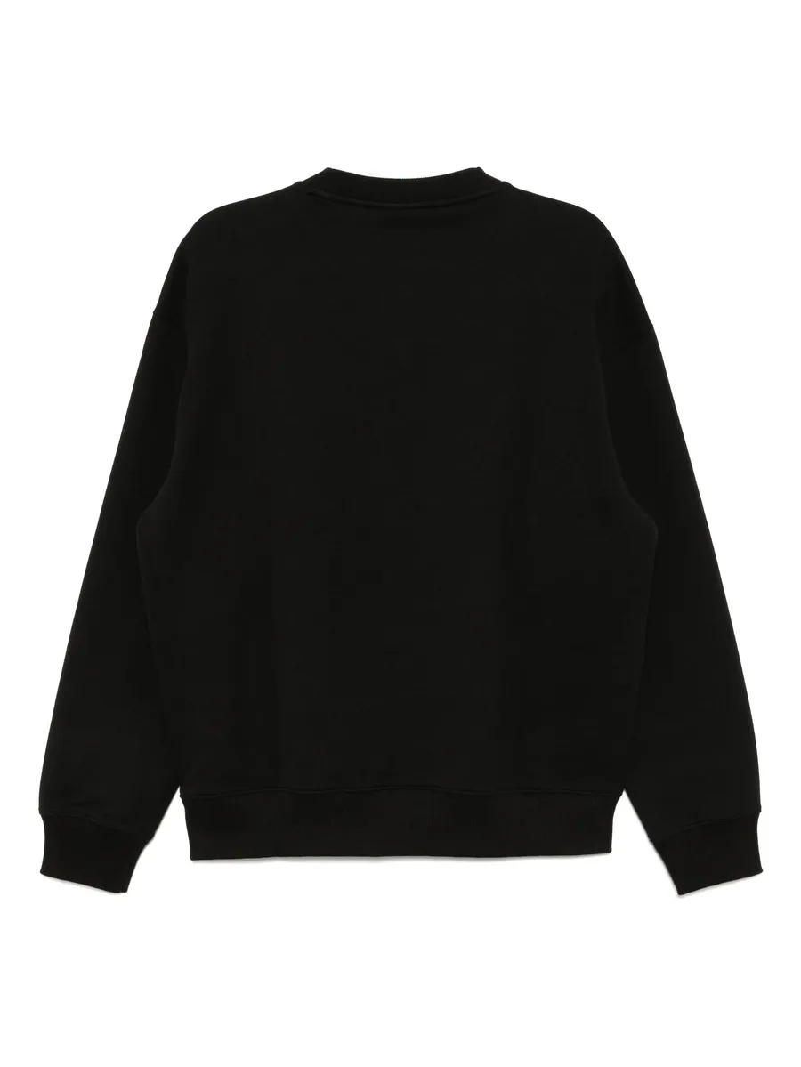 Stacked-Logo badge sweatshirt 3