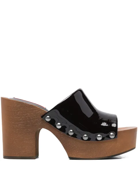 115mm chunky-heel sandals