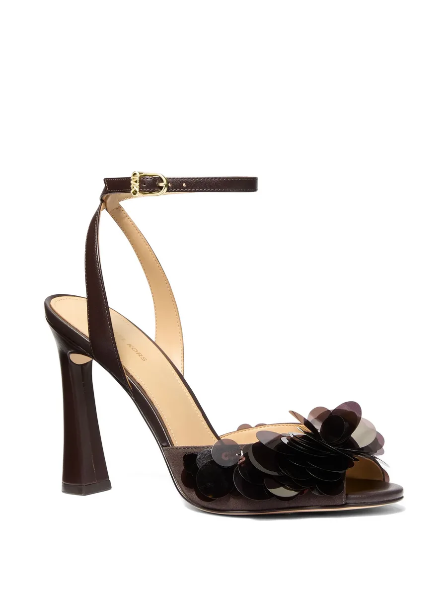 Loretta sequin-embellished sandals 4