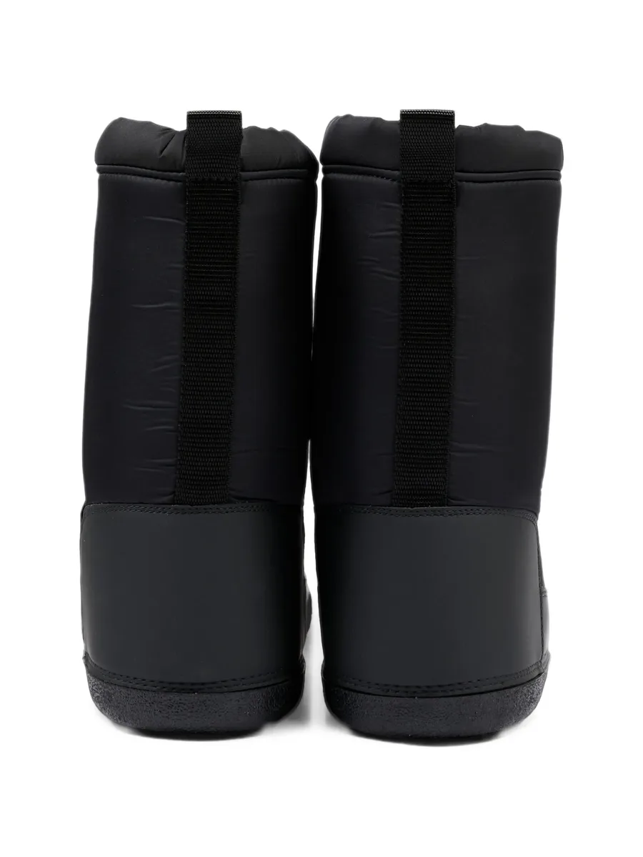 logo-patch drawstring snow boots 4