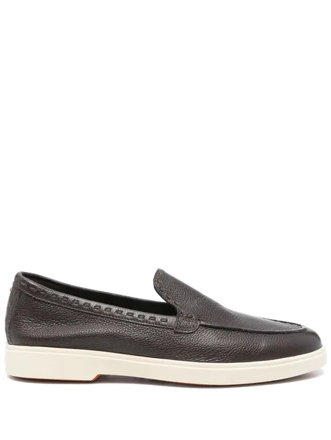 leather loafers
