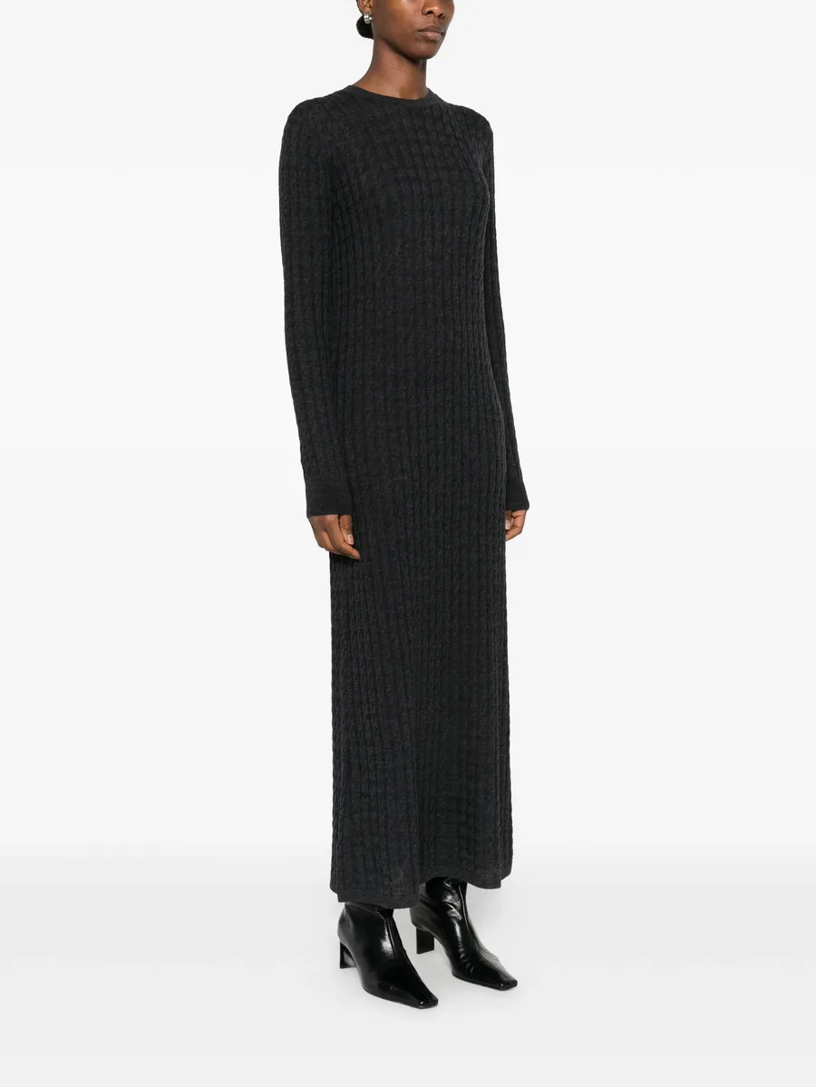 cable-knit maxi dress 5