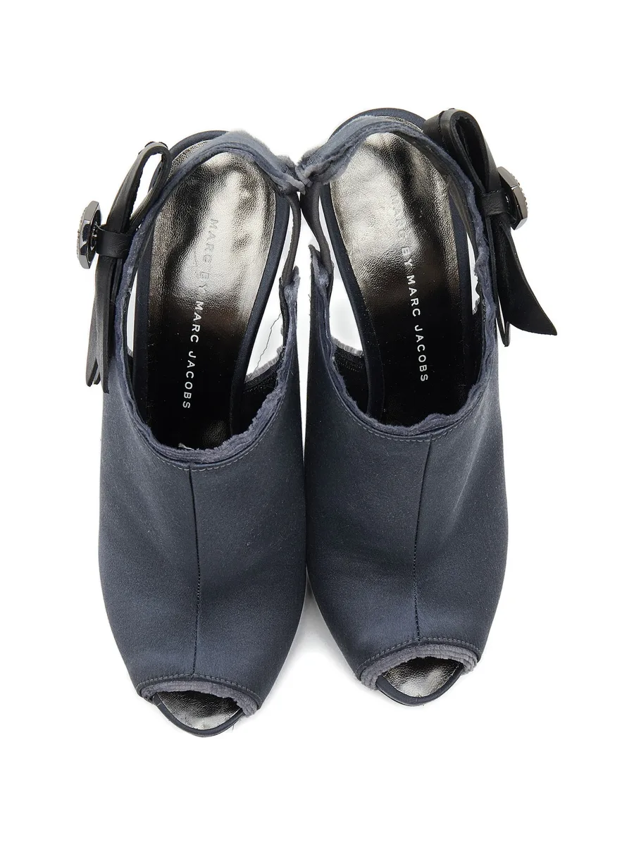 bow-detail slingback sandals 6