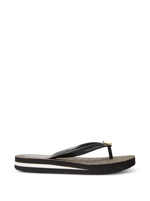 Posie logo medallion flip flops