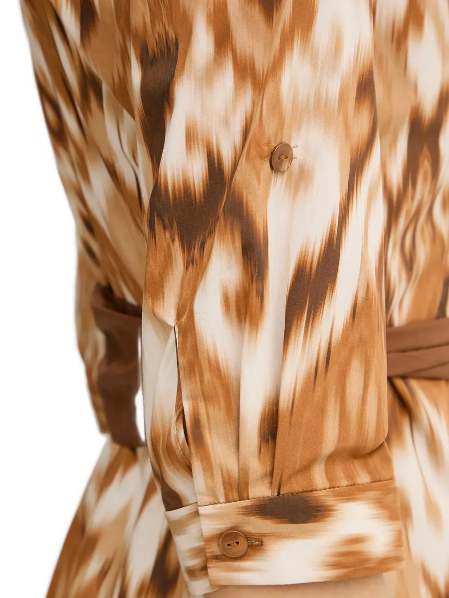 tie-waist pattern dress 9