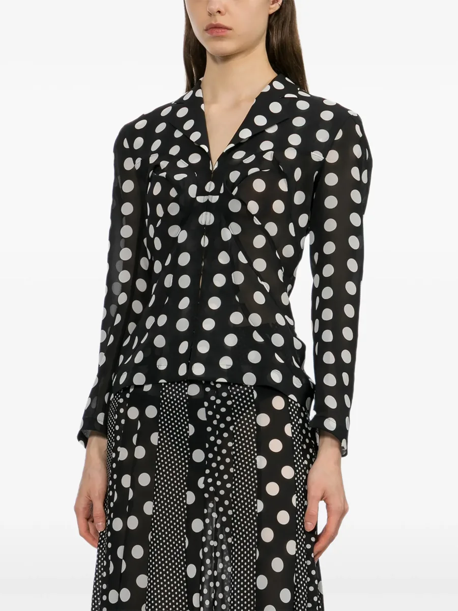 polka dot blouse 6