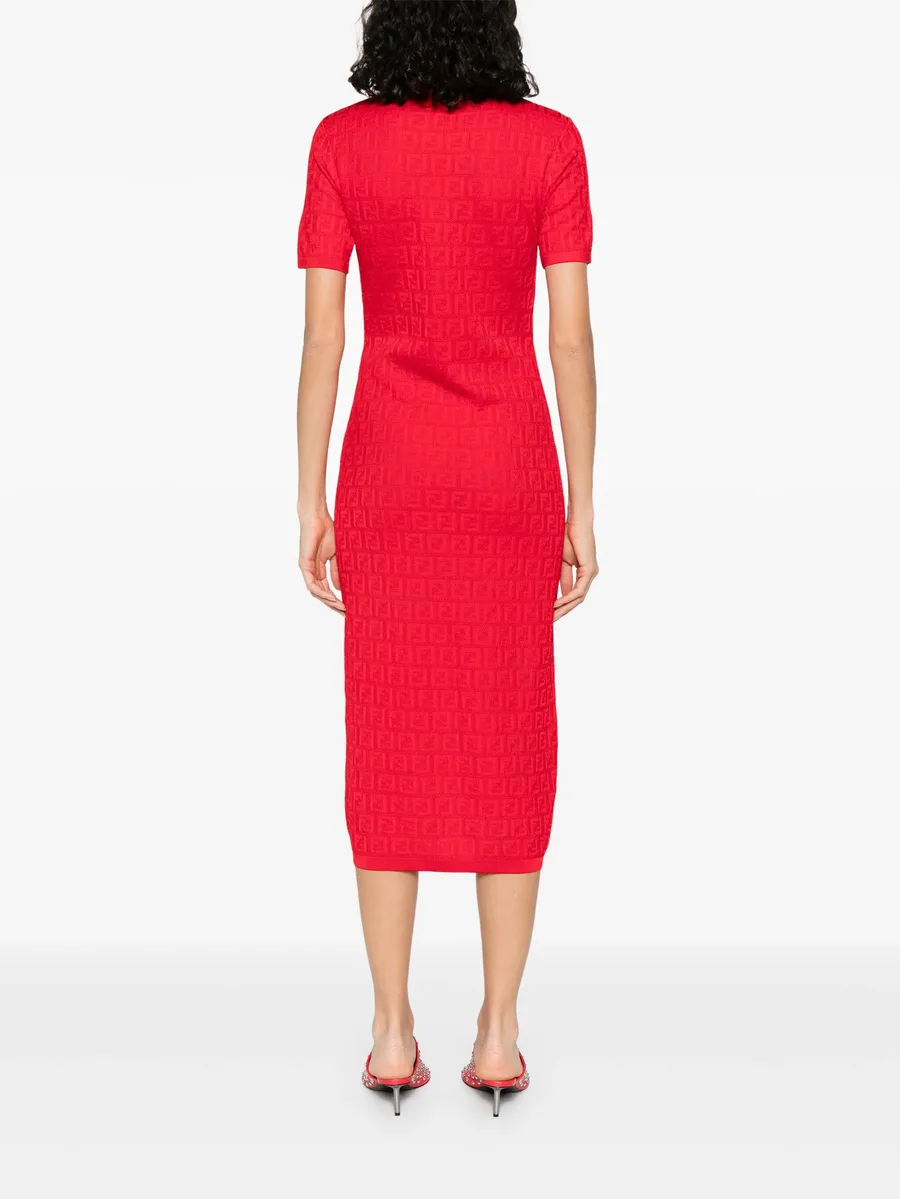 FF-jacquard dress 7