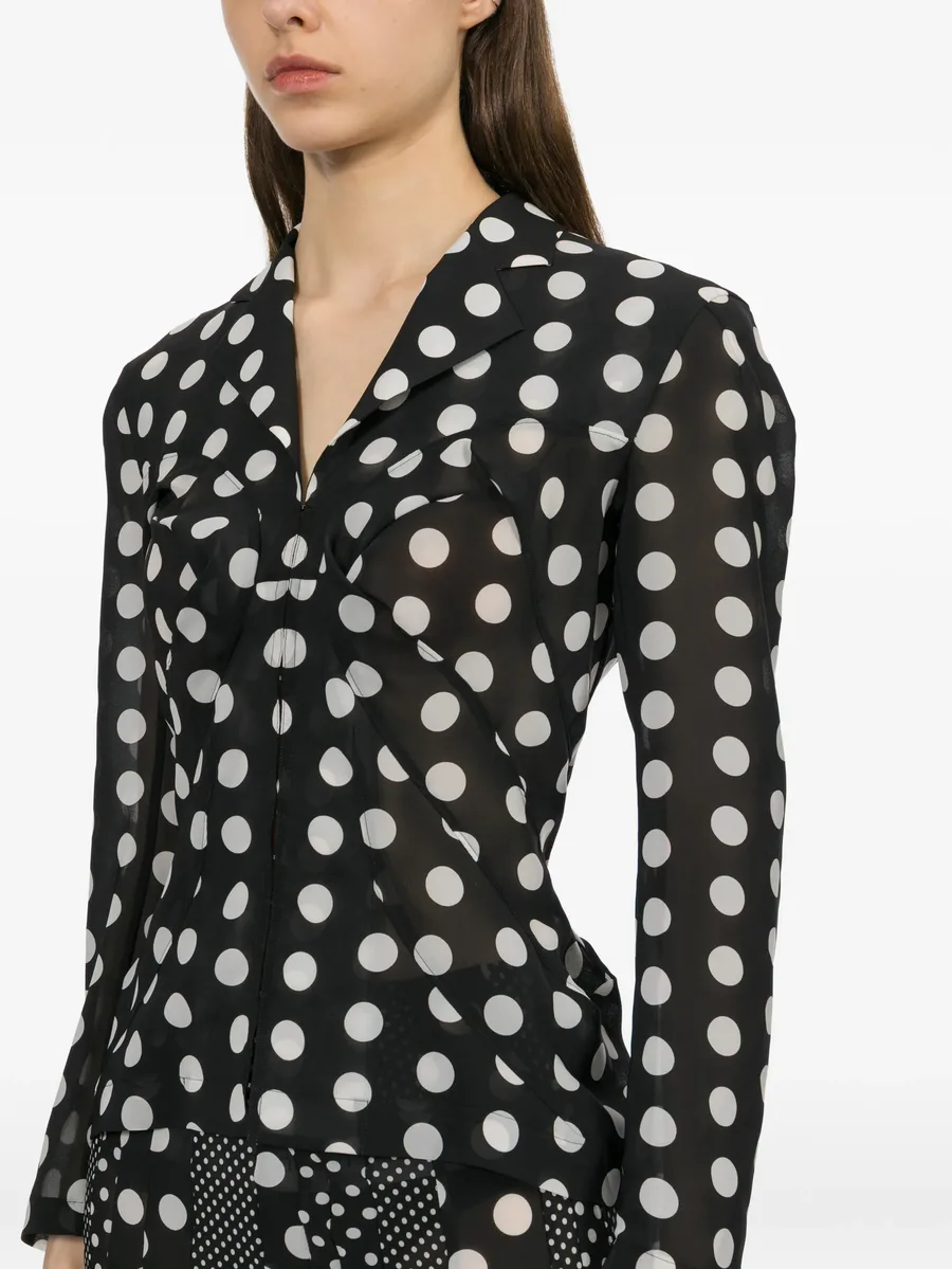 polka dot blouse 9