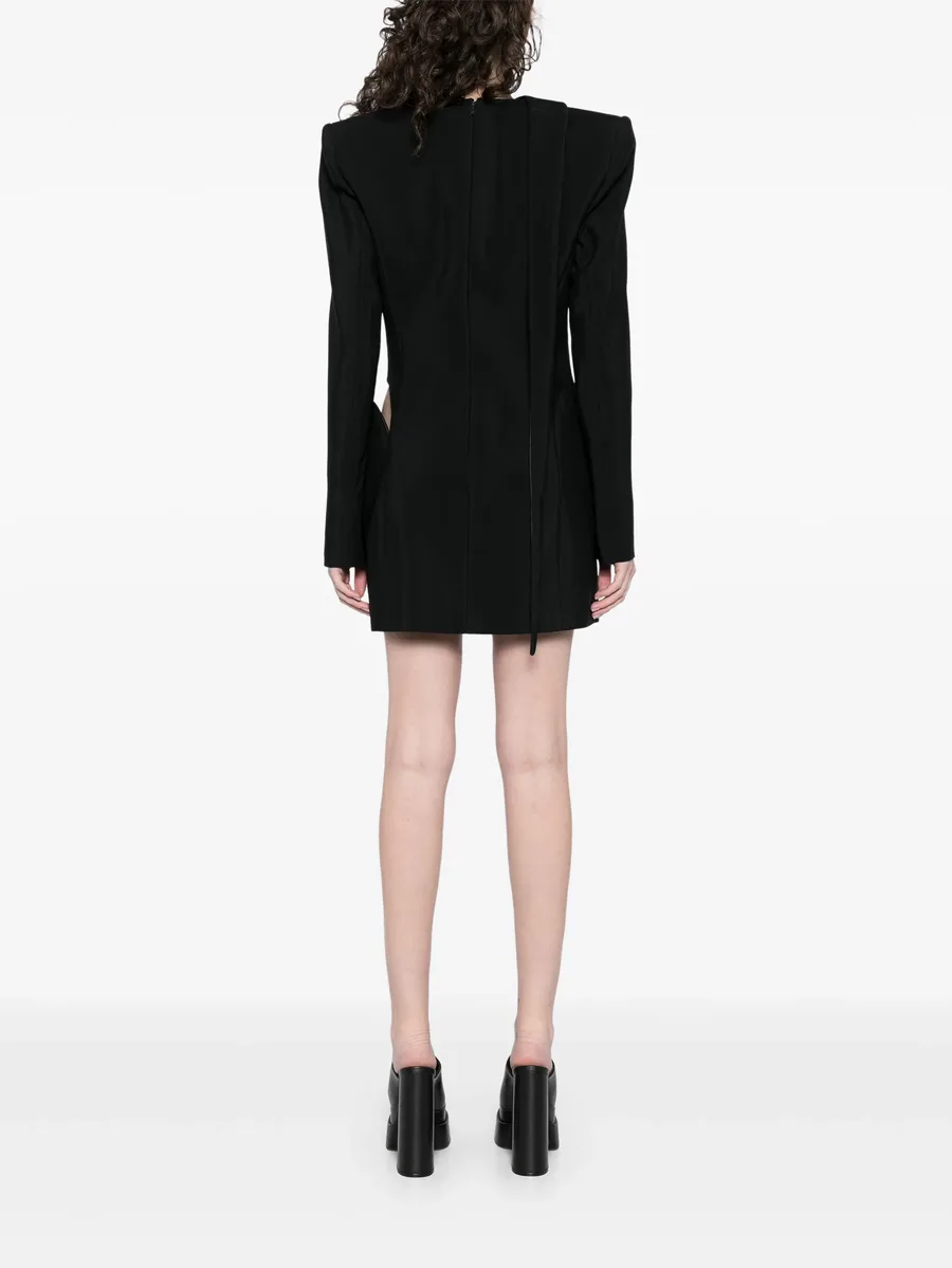 cut-out tailored dress 7