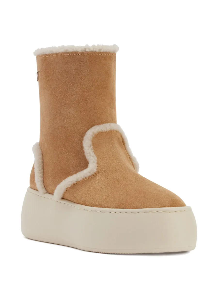Gz League shearling platform boots 3